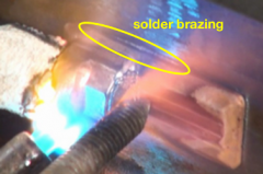 solder brazing